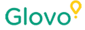 logo przedstawiające firme Glovo